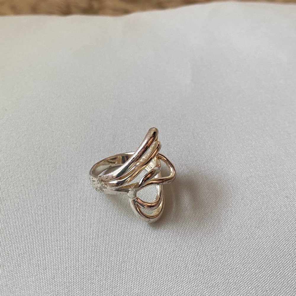 Sterling Silver Statement Ring - image 3